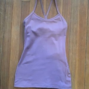 Perfect condition lululemon power Y tank